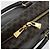 Céline CELINE Macadam Canvas Hand Bag PVC Leather Black Gold - vista 9