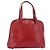 PRADA Hand Bag Leather Red Gold