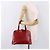PRADA Hand Bag Leather Red Gold - vista 23