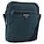 PRADA Shoulder Bag Nylon Blue Silver