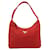 PRADA Hand Pouch Nylon Red Silver  - vista 2