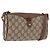GUCCI GG Supreme Web Sherry Line Bag PVC Beige Gold 89 02 018