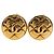 CHANEL Earring metal Gold Tone CC - vista 2