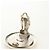 CHANEL COCO Mark Earring metal Silver tone CC - vista 7