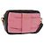 PRADA Ribbon Shoulder Bag Leather Black Gold