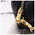 PRADA Ribbon Shoulder Bag Leather Black Gold - vista 14