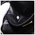 PRADA Ribbon Shoulder Bag Leather Black Gold - vista 21