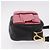 PRADA Ribbon Shoulder Bag Leather Black Gold - vista 4