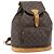 LOUIS VUITTON Monogram Montsouris GM Backpack M51135 LV