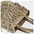 CHANEL Hand Bag Suede Beige Silver CC - vista 6