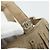 CHANEL Hand Bag Suede Beige Silver CC - vista 9
