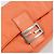 FENDI Mamma Baguette Shoulder Bag Nylon Orange Silver - vista 10