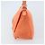 FENDI Mamma Baguette Shoulder Bag Nylon Orange Silver - vista 3