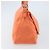 FENDI Mamma Baguette Shoulder Bag Nylon Orange Silver - vista 4
