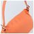 FENDI Mamma Baguette Shoulder Bag Nylon Orange Silver - vista 6