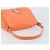 FENDI Mamma Baguette Shoulder Bag Nylon Orange Silver - vista 7