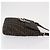 FENDI Zucca Canvas Mamma Baguette Shoulder Bag Black Brown - vista 3