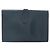 Hermès HERMES Clutch Bag Leather Navy - vista 2