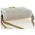 CHANEL Chain Boy Chanel Shoulder Bag Leather White Gold CC - vista 6