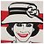CHANEL Mademoiselle Choco Bar line Tote Bag Leather Red CC - vista 3