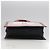 CHANEL Mademoiselle Choco Bar line Tote Bag Leather Red CC - vista 7