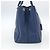 PRADA Hand Bag Safiano leather Blue Gold - vista 3
