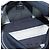 FENDI Mamma Baguette Shoulder Bag Canvas Navy Silver - vista 11