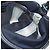 FENDI Mamma Baguette Shoulder Bag Canvas Navy Silver - vista 18