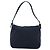 FENDI Mamma Baguette Shoulder Bag Canvas Navy Silver - vista 2