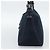 FENDI Mamma Baguette Shoulder Bag Canvas Navy Silver - vista 4