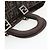 FENDI Zucca Canvas Hand Bag Black Brown - vista 7