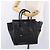 Céline CELINE Luggage Micro Shopper Hand Bag Leather Black Silver - vista 26