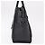 Céline CELINE Luggage Micro Shopper Hand Bag Leather Black Silver - vista 3