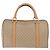Céline CELINE Macadam Canvas Boston Bag PVC Beige Gold - vista 2