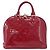 LOUIS VUITTON Monogram Vernis Alma PM Bolsa de Mão Rose Andian M91770 - vista 13