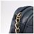 CHANEL Matelasse Chain Shoulder Bag Lamb Skin Navy Gold CC - vista 11
