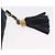 CHANEL Matelasse Chain Shoulder Bag Lamb Skin Navy Gold CC - vista 18