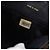 CHANEL Matelasse Chain Shoulder Bag Lamb Skin Navy Gold CC - vista 25
