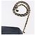 CHANEL Matelasse Chain Shoulder Bag Lamb Skin Navy Gold CC - vista 8