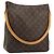 LOUIS VUITTON Monogram Looping GM Shoulder Bag M51145 LV
