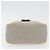 CHANEL Choco Bar Chain Shoulder Bag Canvas Gray Silver CC - vista 10