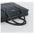 PRADA Business Bag Saffiano leather Navy Silver - vista 7