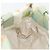 CHANEL Tote Bag Canvas Green Silver CC - vista 19