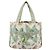 CHANEL Tote Bag Canvas Green Silver CC - vista 2