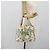CHANEL Tote Bag Canvas Green Silver CC - vista 25