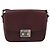 Miu Miu Shoulder Bag Leather Bordeaux Silver - vista 2