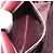 Miu Miu Shoulder Bag Leather Bordeaux Silver - vista 22