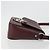 Miu Miu Shoulder Bag Leather Bordeaux Silver - vista 4