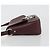 Miu Miu Shoulder Bag Leather Bordeaux Silver - vista 5
