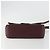 Miu Miu Shoulder Bag Leather Bordeaux Silver - vista 9